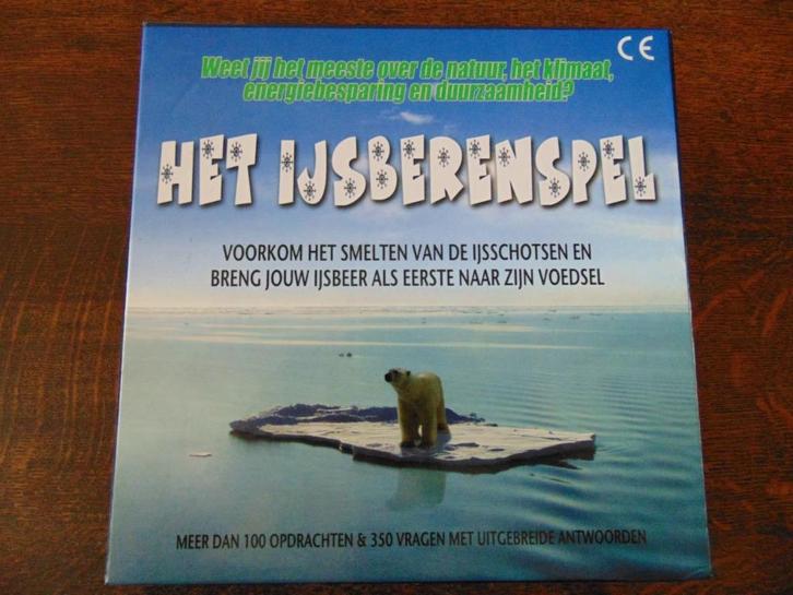 Het Ijsberenspel, Hobby en Vrije tijd, Gezelschapsspellen | Bordspellen, Gebruikt, Een of twee spelers, Drie of vier spelers, Vijf spelers of meer