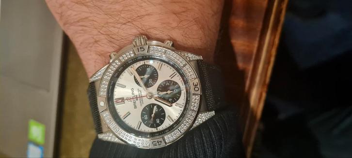 Breitling b01 chronomat diamond edition. Bieden naar waarde, Sieraden, Tassen en Uiterlijk, Horloges | Heren, Nieuw, Breitling