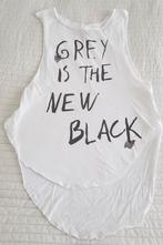 Oitnb topje tuniek wit maat xs badkleding bikini tshirt, Divided, Verzenden, Wit, Zo goed als nieuw