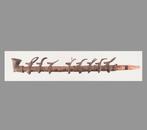 Traditionele Senufo pijp met 8 dierenfiguurtjes (251012-08), Antiek en Kunst, Kunst | Niet-Westerse kunst, Ophalen of Verzenden