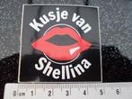 sticker kusje van shellina shell kus zoen mond lippen, Verzamelen, Verzenden, Zo goed als nieuw, Bedrijf of Vereniging