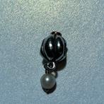 Pandora bedel - Hanger met parel - Goud en Sterling zilver., Sieraden, Tassen en Uiterlijk, Bedels, Ophalen of Verzenden, Zo goed als nieuw