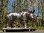 Neushoorn ''Rino'' XXL - 130 x 210 cm - Handgemaakt, Ophalen of Verzenden