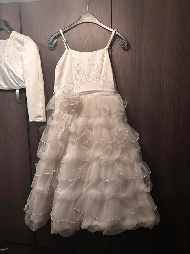 Mt.150 Communie/ bruidsmeisje jurk, Kleding | Dames, Trouwkleding en Trouwaccessoires, Zo goed als nieuw, Bruidsmeisjeskleding