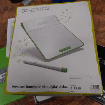 Wacom Bamboo Pad (Zonder Pen) beschikbaar voor biedingen