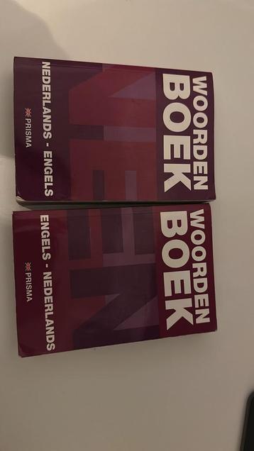 Nederlands-Engels en Engels-Nederlands woordenboek prisma beschikbaar voor biedingen