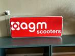 AGM scooters lichtbak reclame, Ophalen of Verzenden, Gebruikt, Lichtbak of (neon) lamp