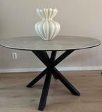 Ronde eettafel 119cm, Ophalen, Zo goed als nieuw, Rond, 100 tot 150 cm