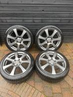 17 inch Winterbanden , autec velgen antraciet grijs,Renault, Gebruikt, Banden en Velgen, 17 inch, Personenwagen