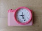Wekker roze fototoestel, Ophalen of Verzenden, Gebruikt, Analoog