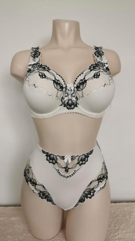 Nieuw plaisir bh 110e 100f 105f 105g 110g 80h 85hSlip 4, Kleding | Dames, Ondergoed en Lingerie, BH, Wit, Ophalen of Verzenden