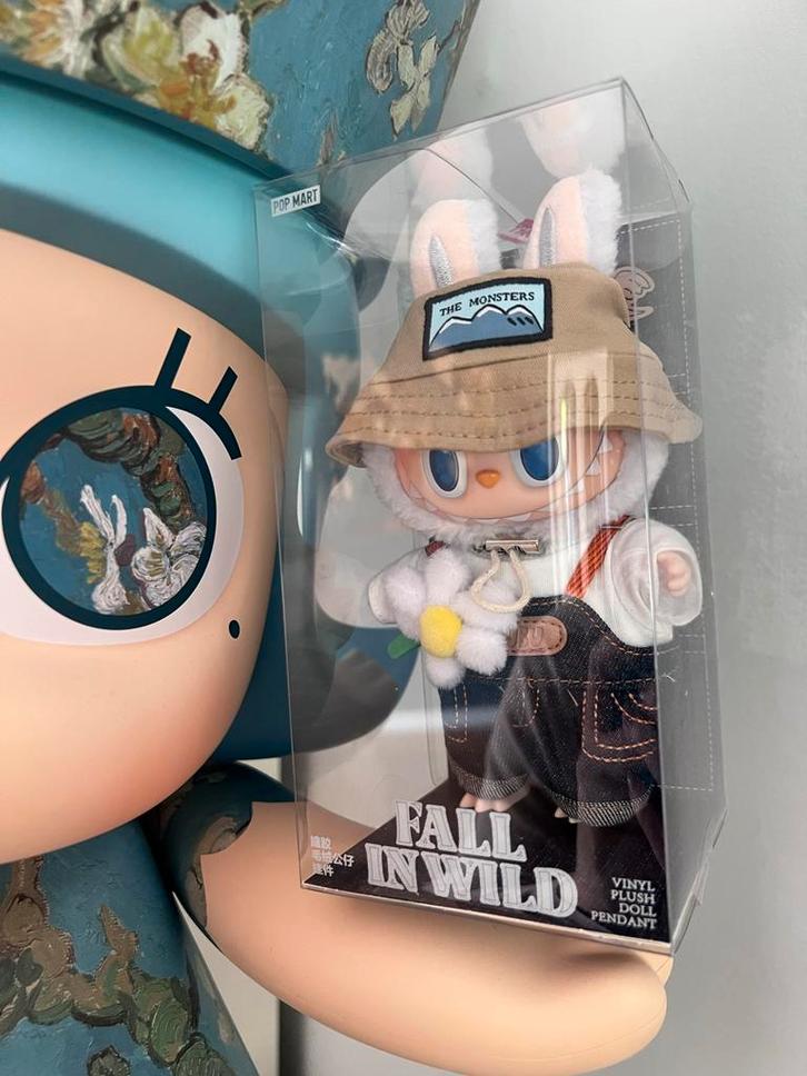 Pop Mart The Monsters Fall In Wild Vinyl Doll Labubu, Kinderen en Baby's, Speelgoed | Poppen, Nieuw, Overige typen, Verzenden