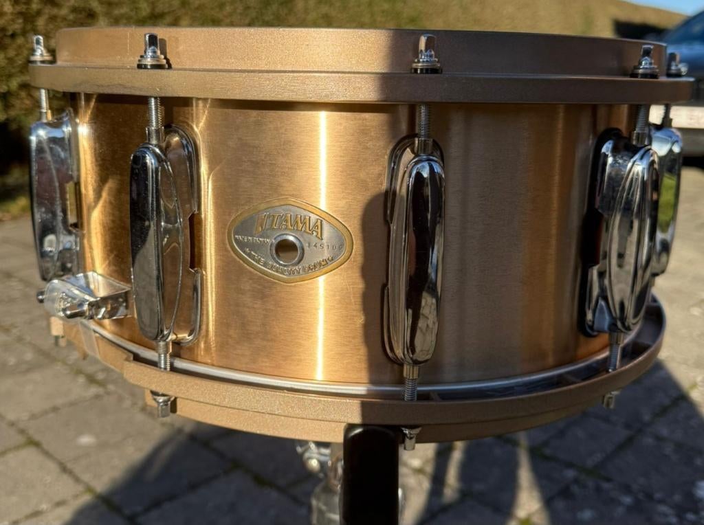 TAMA BELL BRASS 90S SNARE, Muziek en Instrumenten, Ophalen, Gebruikt, Tama