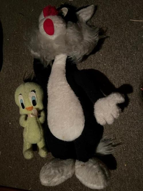 Vintage Looney Tunes Sylvester & Tweety, ca90cm, 1973 Canada, Antiek en Kunst, Antiek | Speelgoed, Ophalen of Verzenden