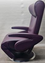 Leolux Helical electrisch, Huis en Inrichting, Fauteuils, Ophalen, Zo goed als nieuw, 75 tot 100 cm, Leer