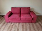 Mooie rode tweepersoonsbank, Huis en Inrichting, Banken | Bankstellen, Ophalen, Gebruikt, 150 tot 200 cm, Tweepersoons