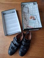 Mephisto Zwarte leder herenschoenen maat 8 1/2, Ophalen of Verzenden, Gedragen, Zwart, Mephisto