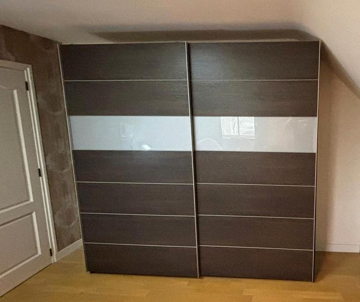 Grote schuifdeurkast kledingkast Goossens, Huis en Inrichting, Kasten | Kledingkasten, Zo goed als nieuw, 200 cm of meer, 150 tot 200 cm