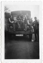 Magirus-LKW met Wehrmachtsoldaten Deutz uit Bayern, Verzenden, Nederland, Foto of Poster