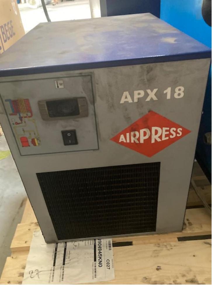 airpress APX 18 koeldroger, Doe-het-zelf en Verbouw, Compressors, Gebruikt, 6 tot 10 bar, Minder dan 25 liter, 800 liter/min of meer