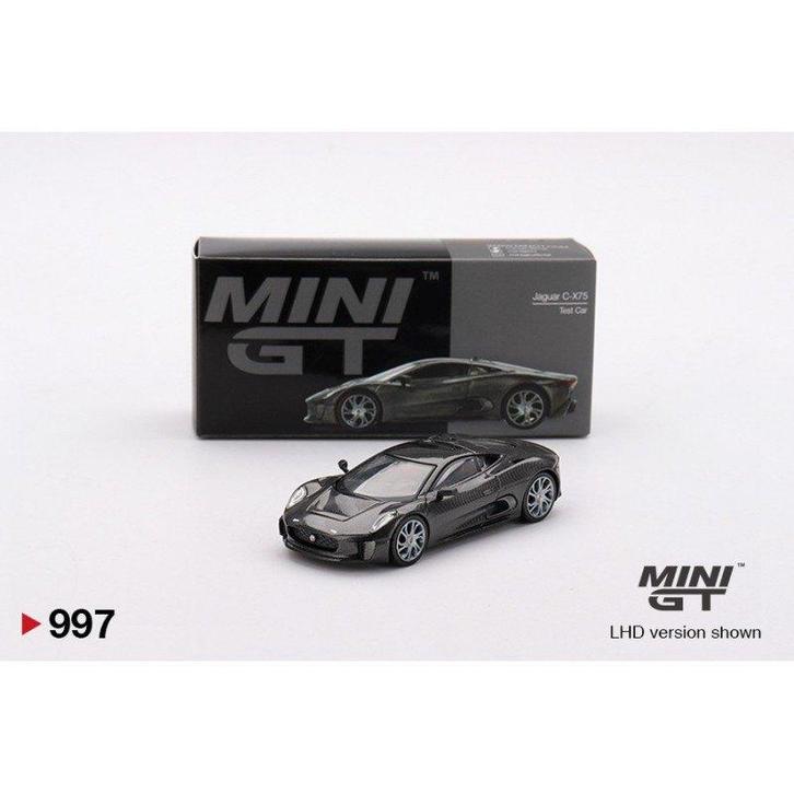 Jaguar C-X75 van Mini GT 1/64 nr. 997, Hobby en Vrije tijd, Modelauto's | Overige schalen, Nieuw, Auto, Ophalen of Verzenden