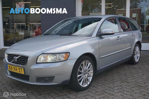 Volvo V50 1.8 Summum Clima Cruise Navi Dynaudio 17" velgen, Auto's, Volvo, Bedrijf, Te koop, V50, ABS, Airbags, Airconditioning