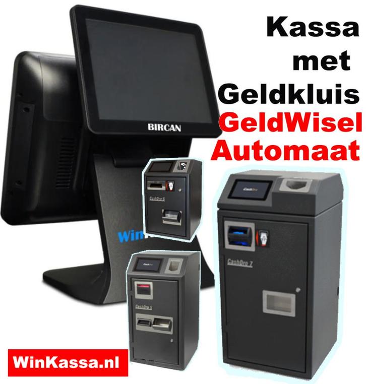 Geldwisselautomaat met Kassasysteem Retail Supermarkt Horeca, Computers en Software, Office-software, Windows, Ophalen of Verzenden