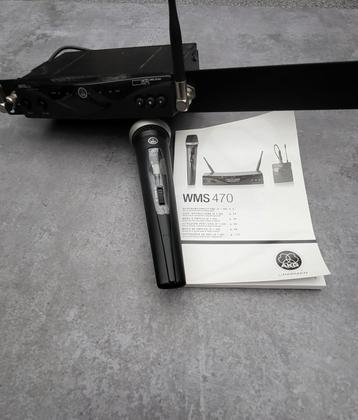AKG WMS 470 Draadloze Microfoon beschikbaar voor biedingen