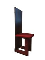 Fantastische vintage modernist constructivism design stoel, Huis en Inrichting, Stoelen, Ophalen, Gebruikt, Hout, Eén