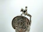 Mes met zilveren heft, Friesland, 18e eeuws., Antiek en Kunst, Antiek | Goud en Zilver, Verzenden, Zilver