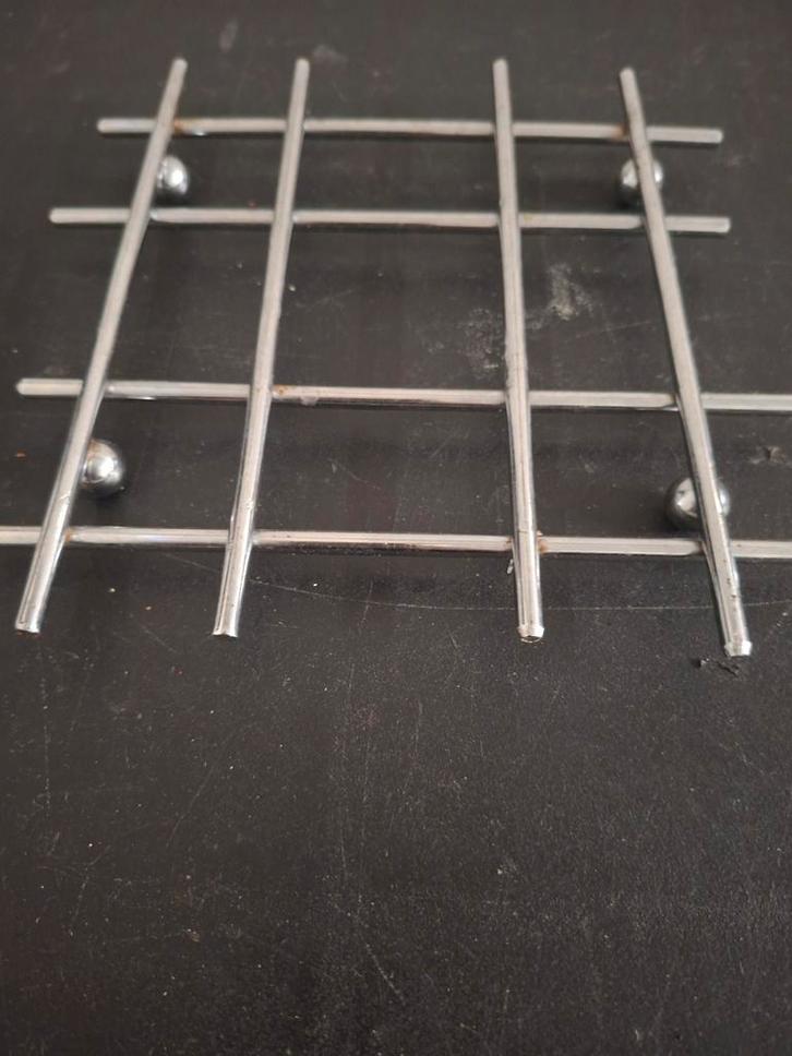 RVS Onderzetter - 19x19cm, Huis en Inrichting, Woonaccessoires | Onderzetters, Gebruikt, Pot of Pan, Ophalen of Verzenden