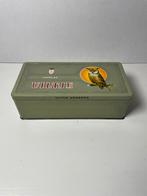 Z.g.a.n. Uiltje blik, vintage, 1950, La Bolsa Kampen, Verzamelen, Blikken, Verzenden, Zo goed als nieuw, Overige merken