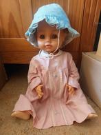 Oude antieke meisjes pop met bewegende ogen, Ophalen of Verzenden, Gebruikt, Jongen of Meisje