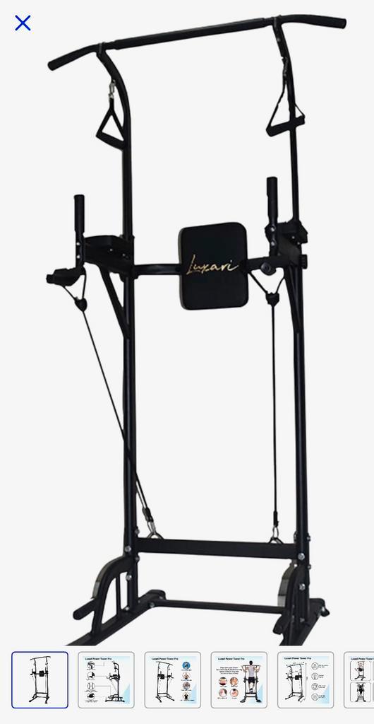 Luxari Power Tower Pro - ongebruikt, Sport en Fitness, Fitnessmaterialen, Nieuw, Overige typen, Rug, Ophalen