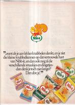 Retro reclame 1974 Nibb-it chips 7 soorten jaren 70, Verzamelen, Ophalen of Verzenden