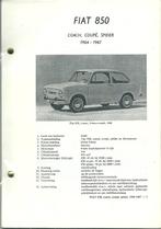 Vraagbaak Fiat 850 Coach, Coupé en Spider 1964-1967, Ophalen of Verzenden