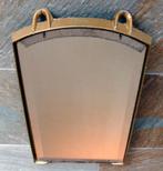 Antiek Stalraam met een verweerde facetgeslepen spiegel, Antiek en Kunst, Antiek | Spiegels, Ophalen, Rechthoekig, Minder dan 50 cm