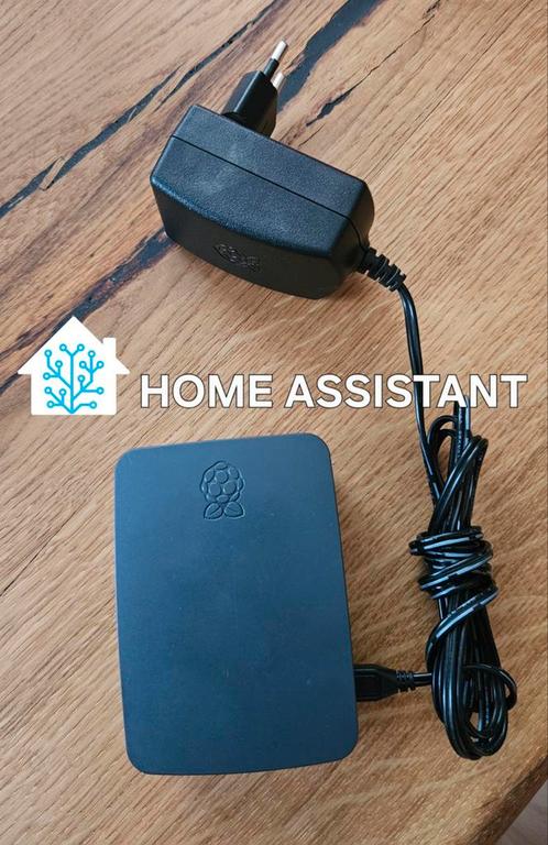 Home Assistant Server, Raspberry Pi 3B + adapter & microSDHC, Hobby en Vrije tijd, Elektronica-componenten, Gebruikt, Ophalen of Verzenden