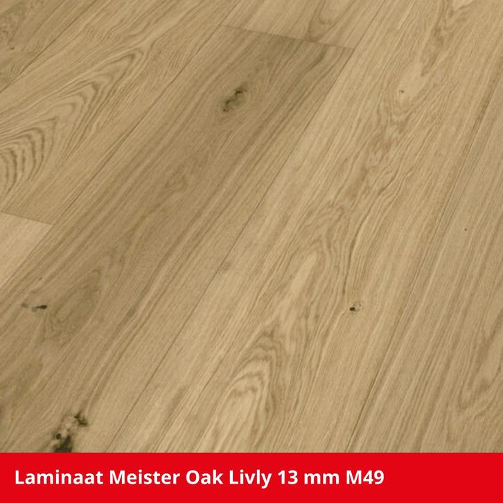 PARTIJEN meister laminaat | €5,00 per m² | kliklaminaat, Doe-het-zelf en Verbouw, Vloerdelen en Plavuizen, Nieuw, Laminaat, Hout