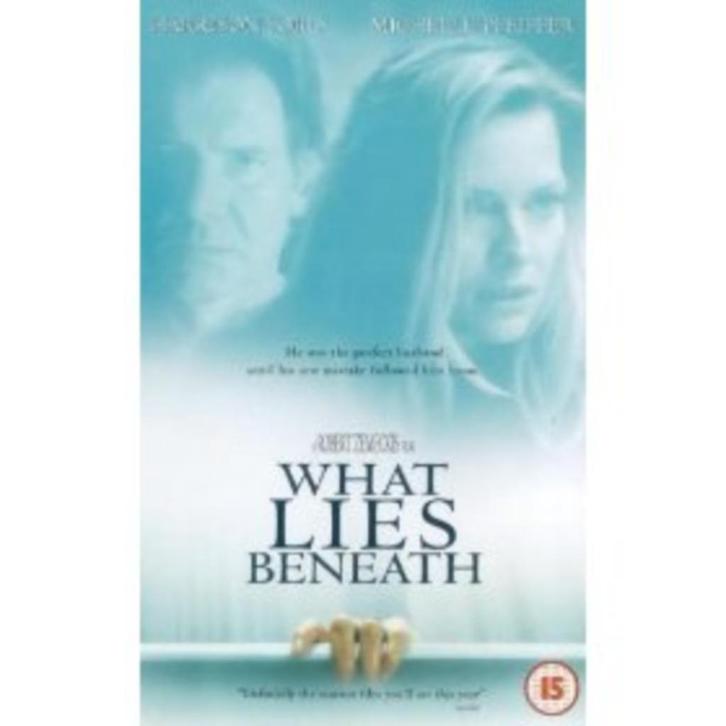 What Lies Beneath (videoband), Cd's en Dvd's, VHS | Film, Gebruikt, Thrillers en Misdaad, Alle leeftijden, Ophalen of Verzenden