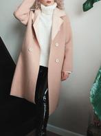 Beige Mantel Jas - Maat S, Ophalen of Verzenden, Zo goed als nieuw, Maat 36 (S), Beige