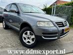 Volkswagen Touareg 3.2 V6 221pk NAVI/LEER/XENON/ST.VERW/TREK, Automaat, Gebruikt, Zwart, 3189 cc