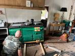 AGA racinggreen gas, Witgoed en Apparatuur, Fornuizen, Gebruikt, 60 cm of meer, Ophalen of Verzenden, Gas