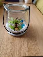 Klein glazen potje. Ophalen voor Kerst, Ophalen