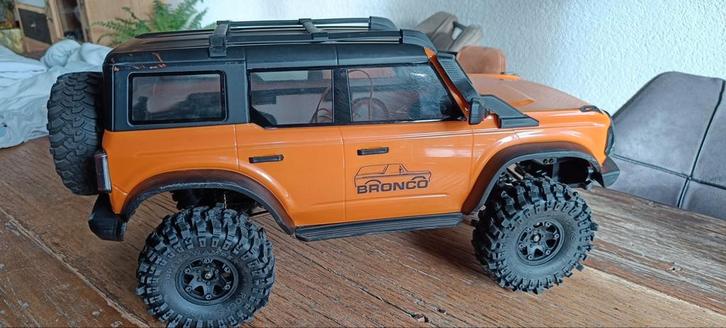 Ford Bronco 1:10 Crawler - Zeer goede kloon Traxxas Bronco, Hobby en Vrije tijd, Modelbouw | Radiografisch | Auto's, Gebruikt