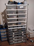Rack reptiel 12 laags aluminium, Dieren en Toebehoren, Ophalen, Nieuw, Overige typen