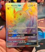 Raichu GX 75/73 Shining Legends Rainbow - EXC, Hobby en Vrije tijd, Verzamelkaartspellen | Pokémon, Ophalen of Verzenden
