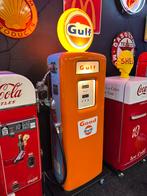 Amerikaanse benzinepomp - USA Gas Pump Erie 743 Gulf Design, Ophalen, Gebruikt