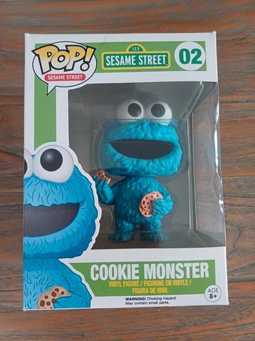 Funko Pop: 02 Cookie Monster (Sesame Street), box damage