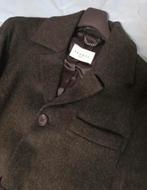 SANDRO handmade wollen coat/handgemaakte wollen jas, Maat 46 (S) of kleiner, Grijs, SANDRO, Zo goed als nieuw